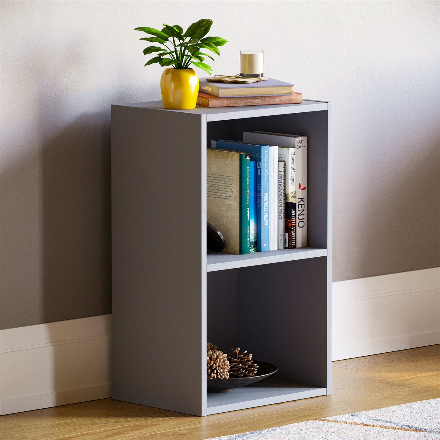 2 3 4 or 5 Tier Cube Bookcase Display Unit