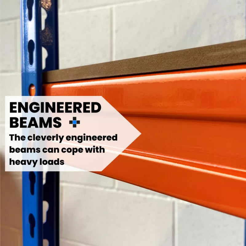 180x180x60cm Extra Heavy Duty Boltess Shelving