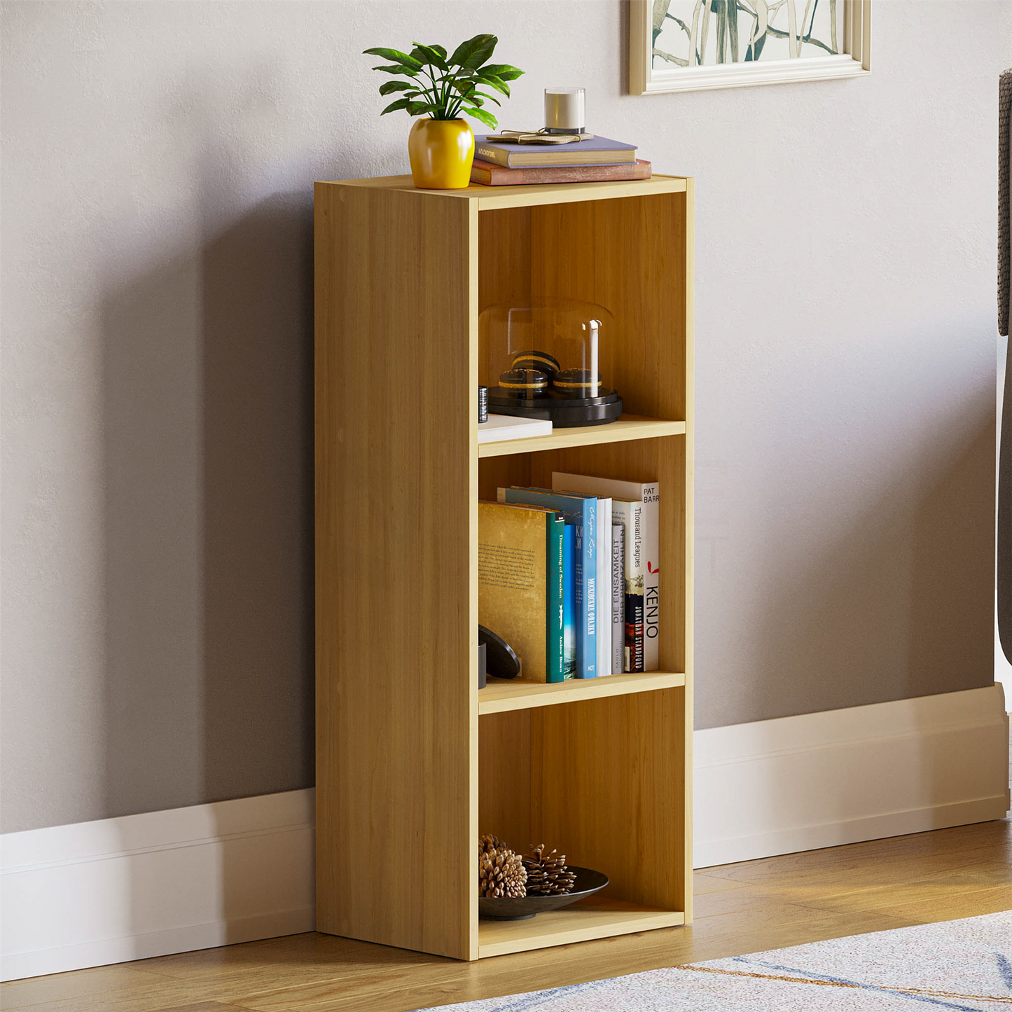 2 3 4 or 5 Tier Cube Bookcase Display Unit