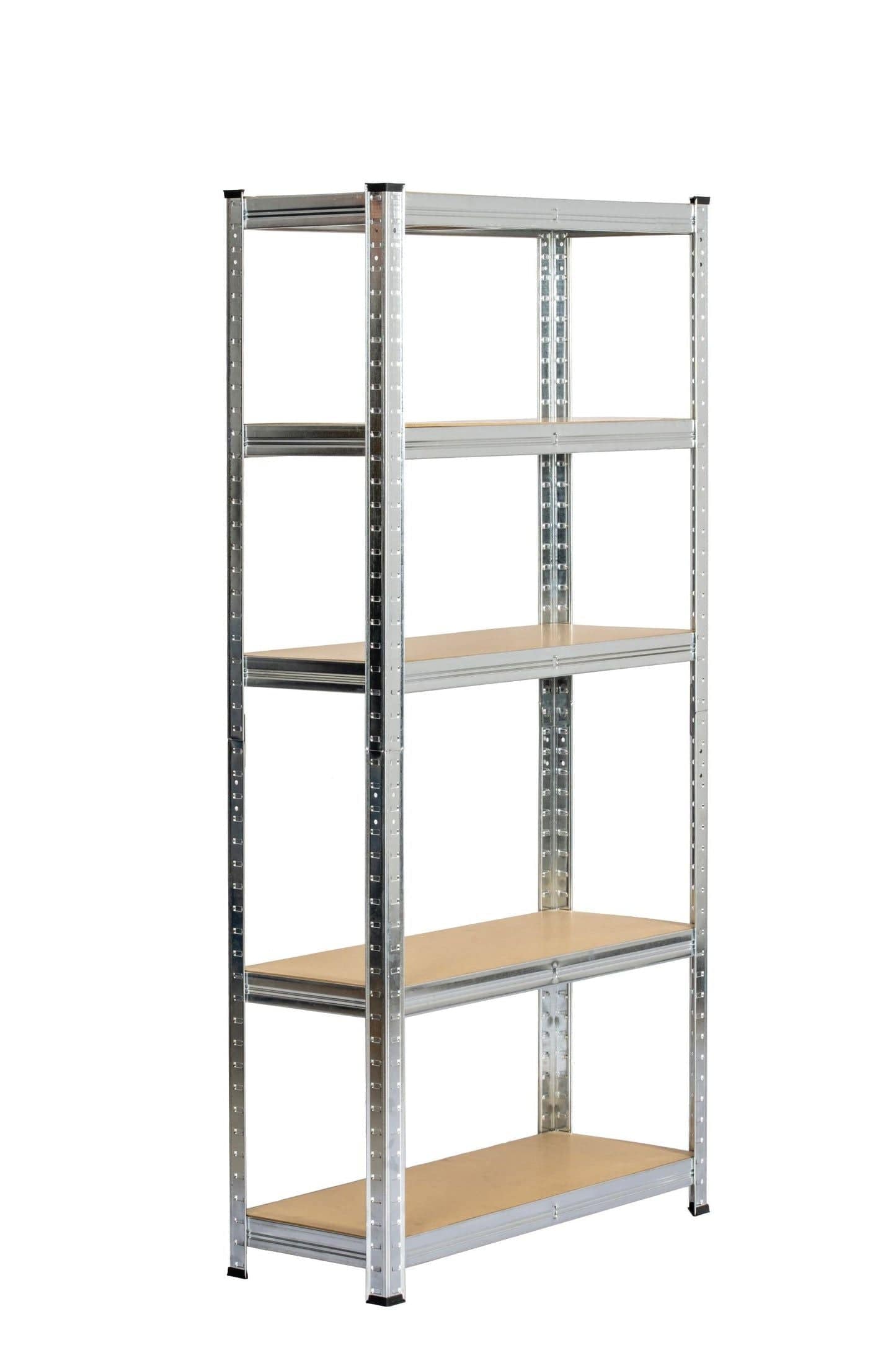 150x75x30cm Heavy Duty 5 Tier Boltess Shelving