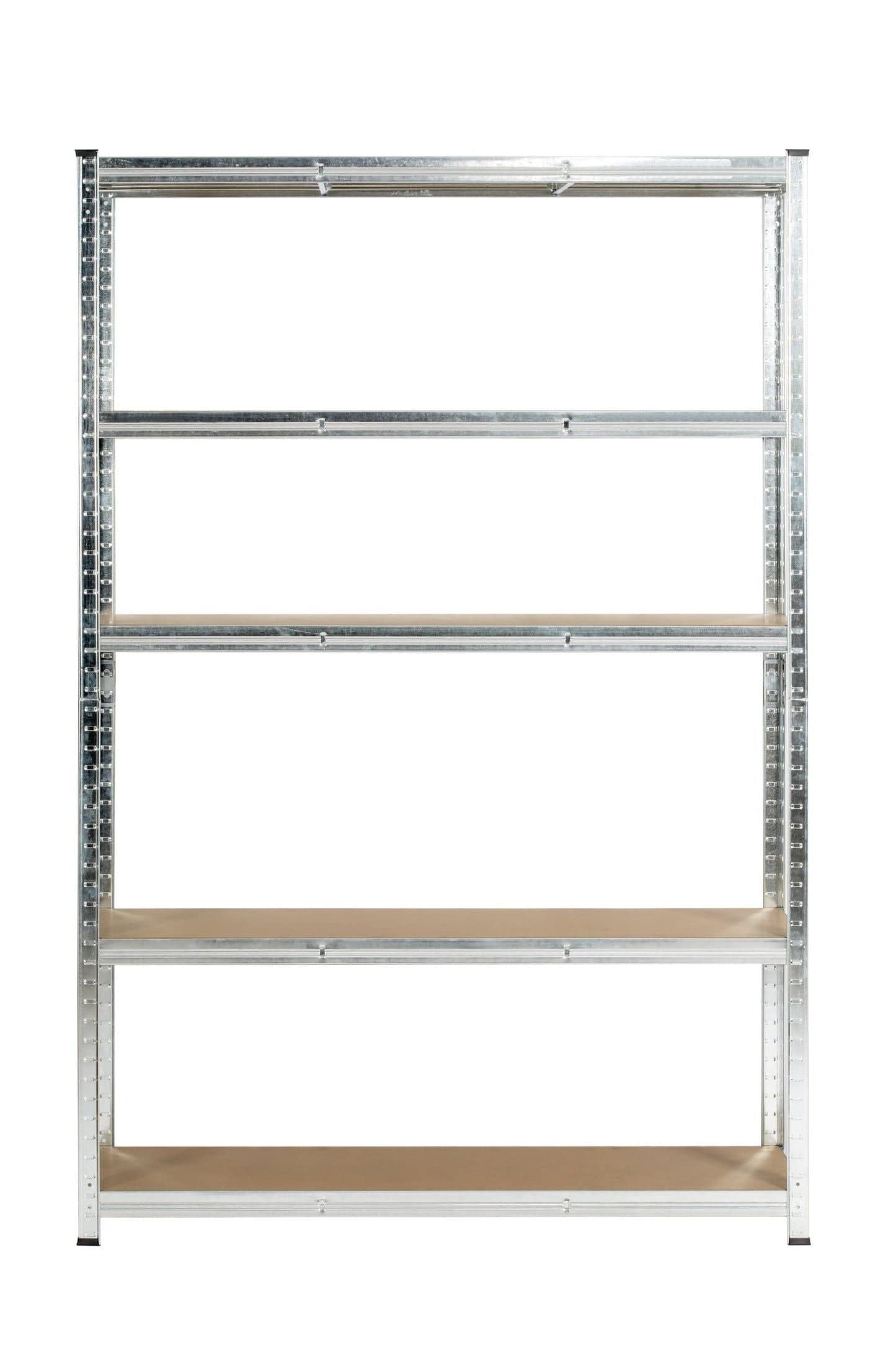 180x120x40cm Heavy Duty 5 Tier Boltess Shelving
