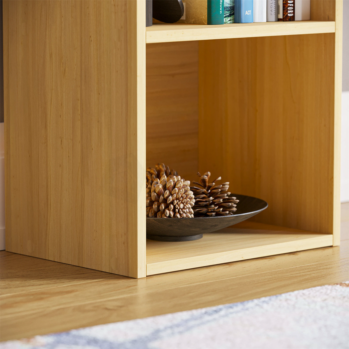 2 3 4 or 5 Tier Cube Bookcase Display Unit