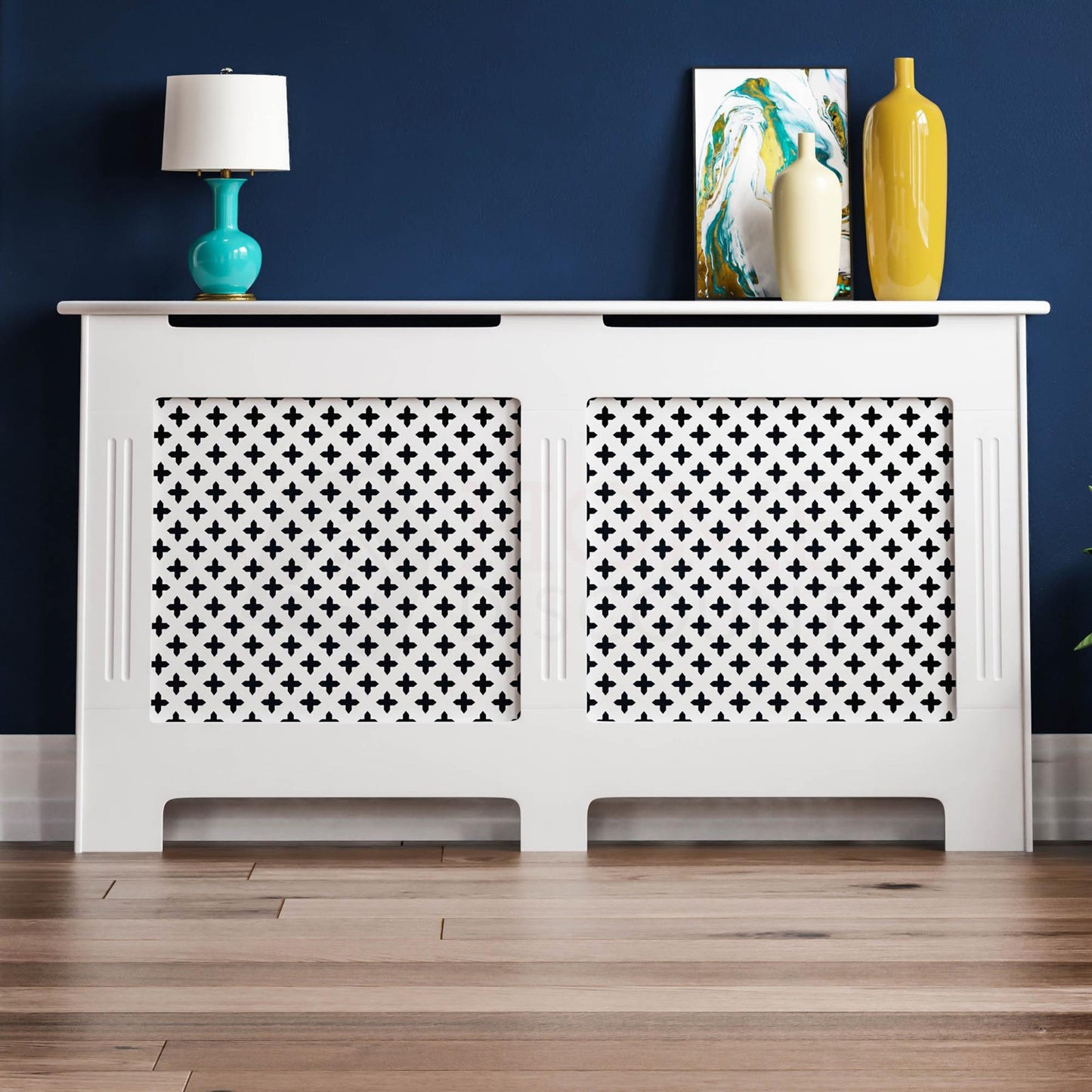 Oxford Radiator Cover White