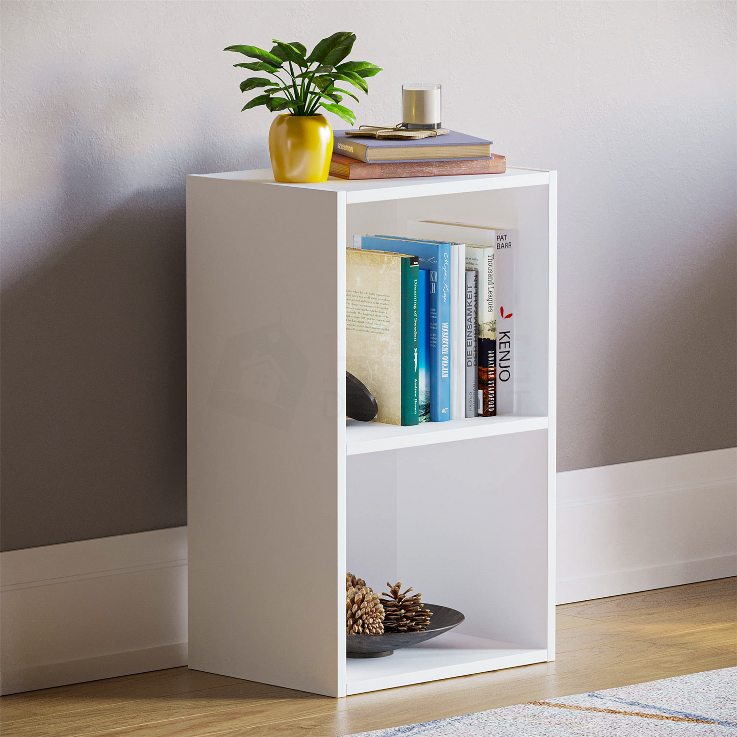 2 3 4 or 5 Tier Cube Bookcase Display Unit