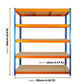 180x150x45cm Extra Heavy Duty Boltess Shelving