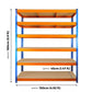 180x150x45cm Extra Heavy Duty Boltess Shelving