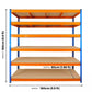 180x180x60cm Extra Heavy Duty Boltess Shelving