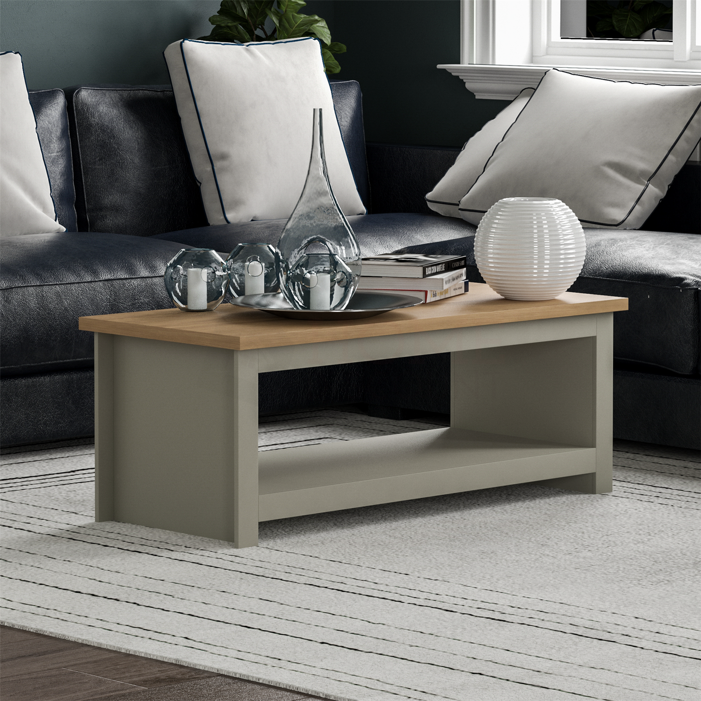 Modern Grey Coffee Table