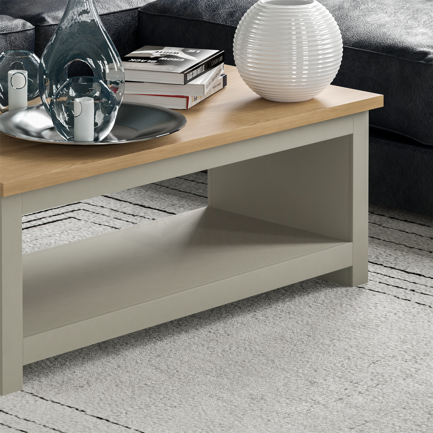 Modern Grey Coffee Table