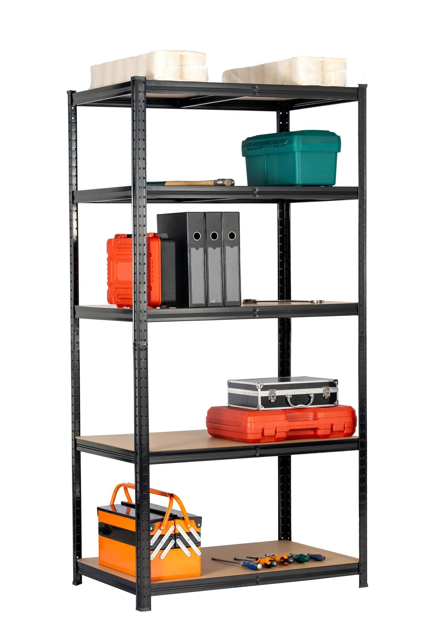 180x90x60cm Heavy Duty 5 Tier Boltess Shelving