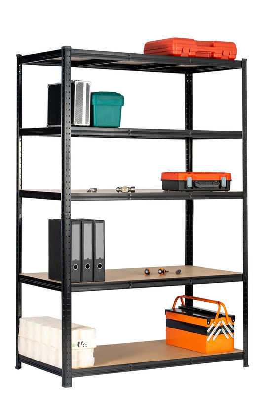 180x120x60cm Heavy Duty 5 Tier Boltess Shelving