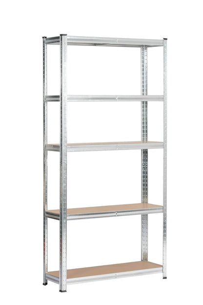 180x90x30cm Heavy Duty 5 Tier Boltess Shelving