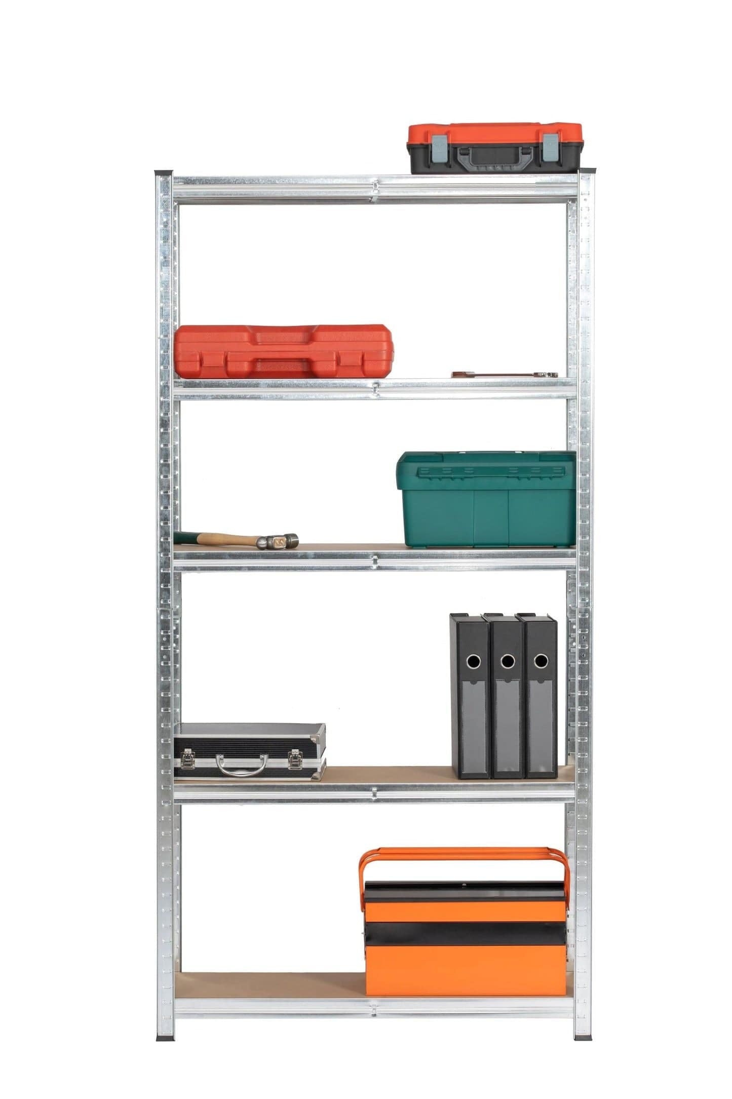 180x90x30cm Heavy Duty 5 Tier Boltess Shelving