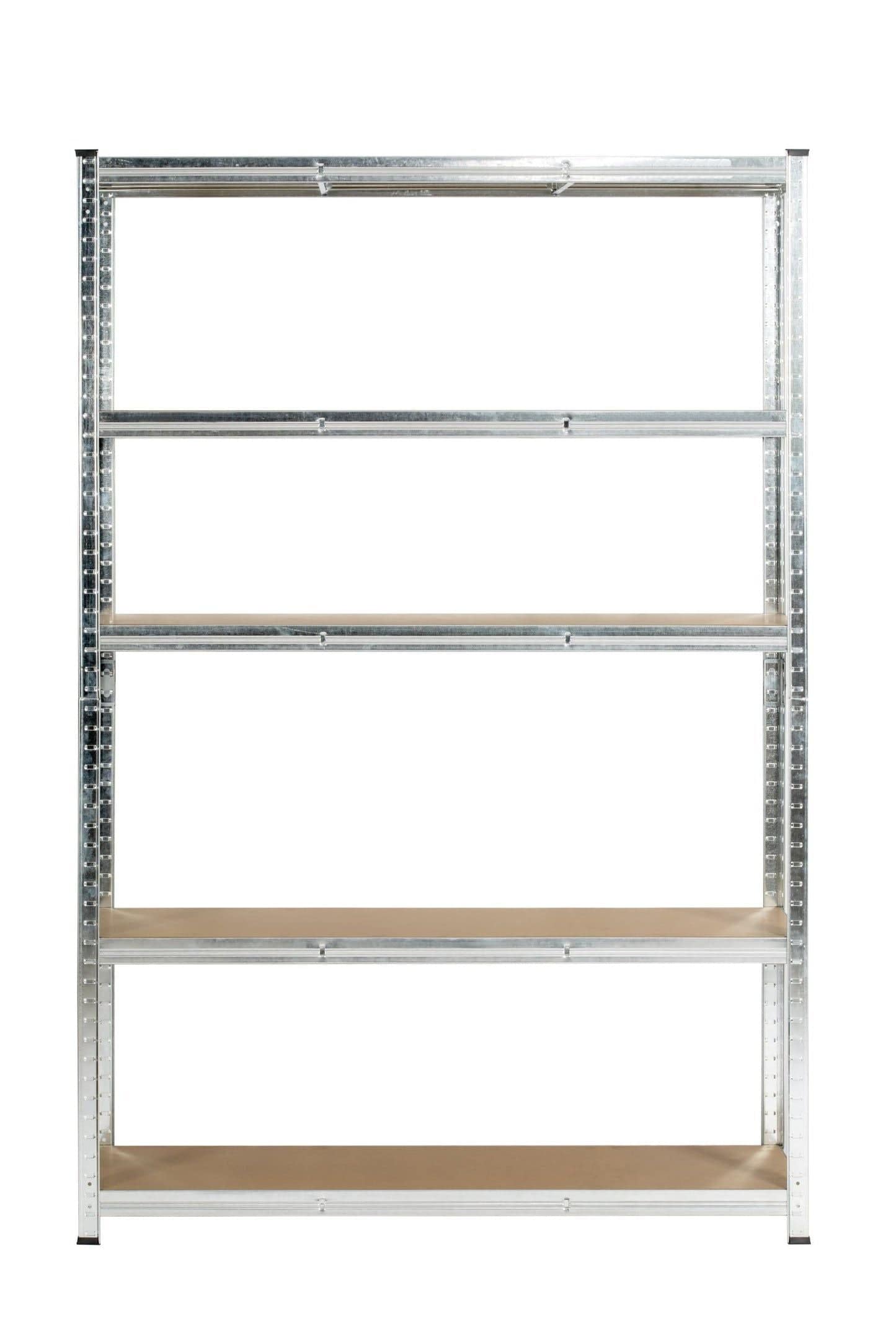 180x120x40cm Heavy Duty 5 Tier Boltess Shelving