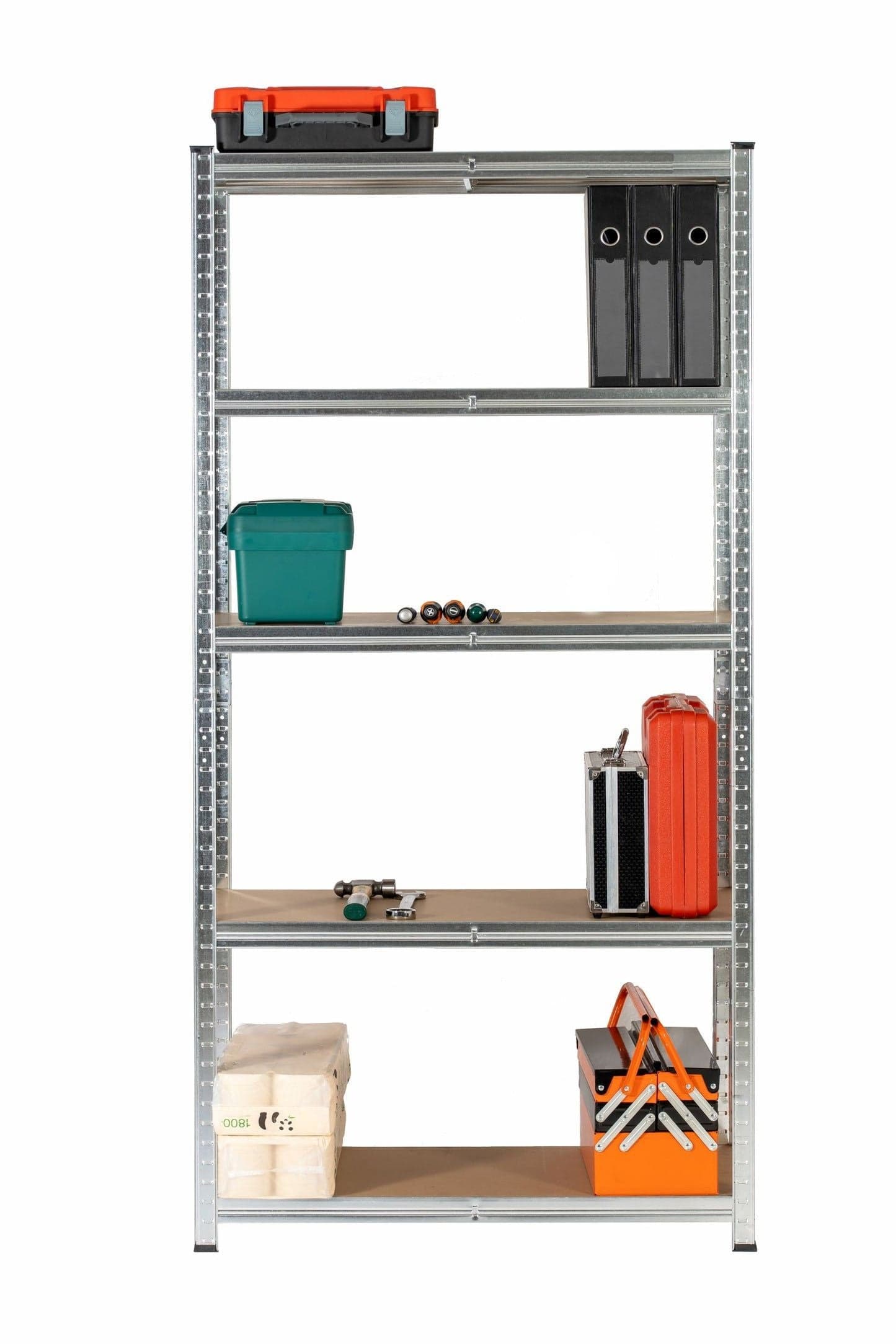 180x90x45cm Heavy Duty 5 Tier Boltess Shelving