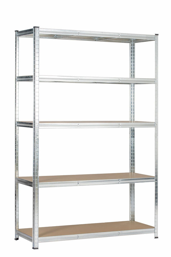 180x120x45cm Heavy Duty 5 Tier Boltess Shelving