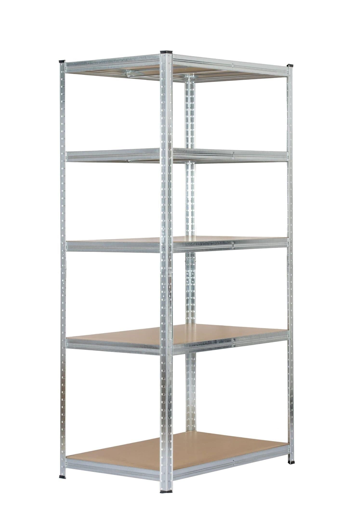 180x90x60cm Heavy Duty 5 Tier Boltess Shelving