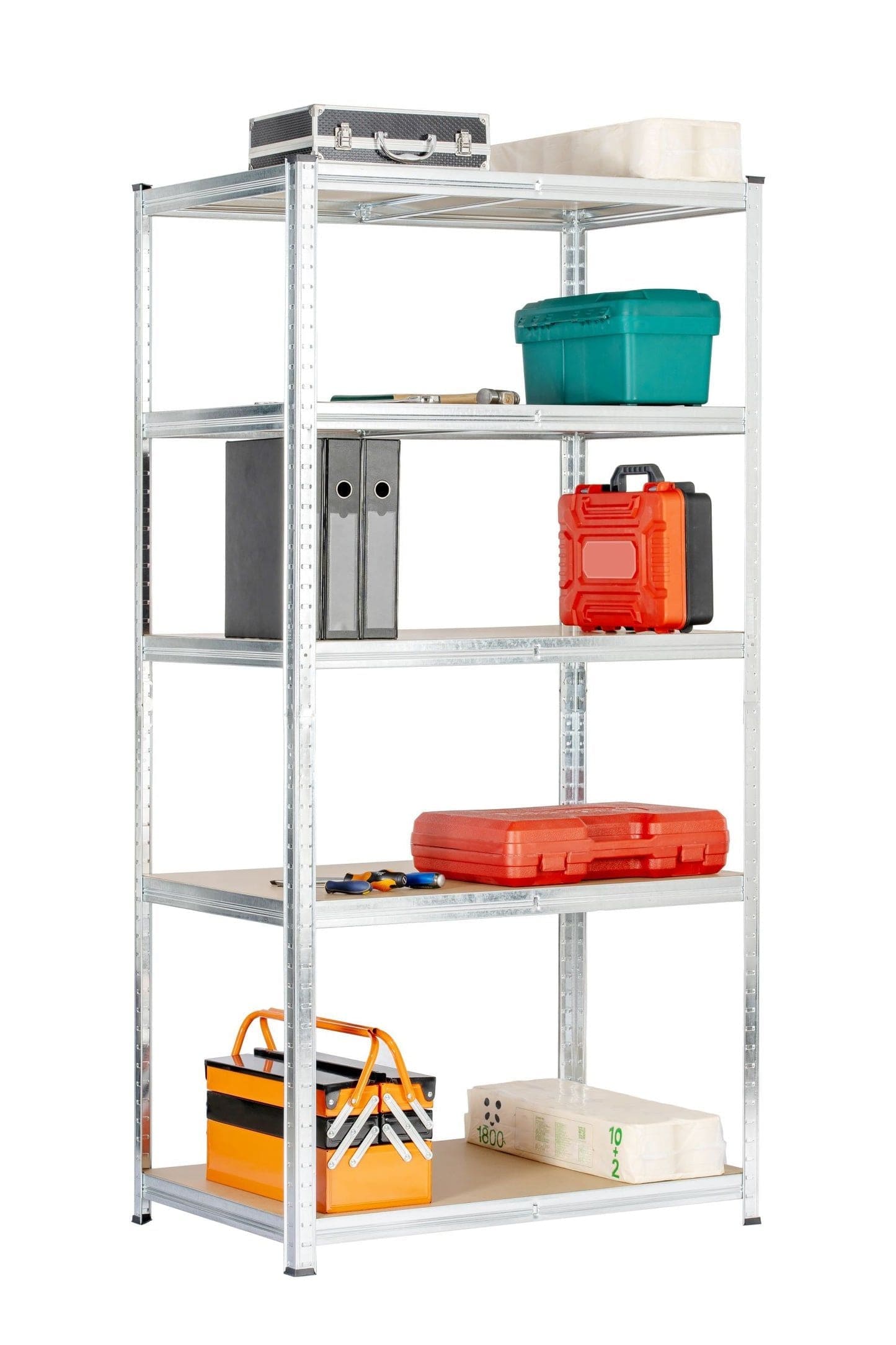 180x90x60cm Heavy Duty 5 Tier Boltess Shelving