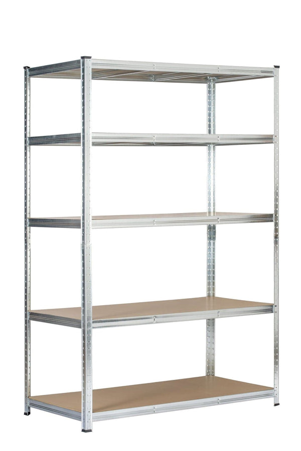 180x120x60cm Heavy Duty 5 Tier Boltess Shelving