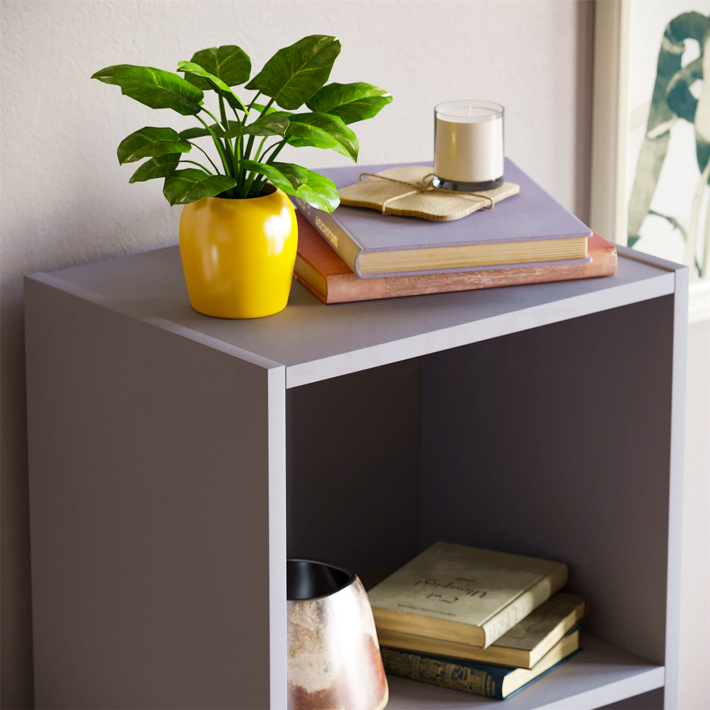 2 3 4 or 5 Tier Cube Bookcase Display Unit