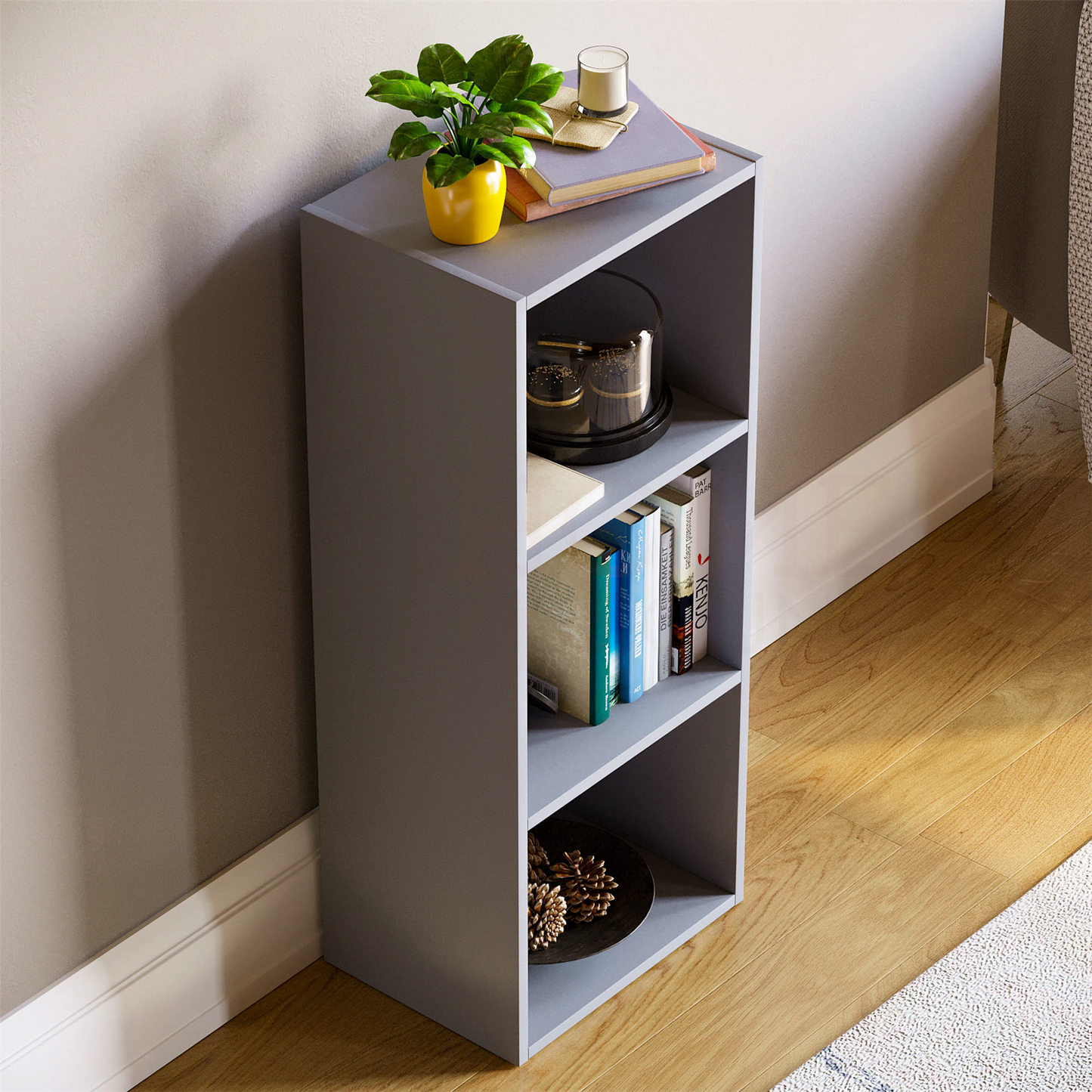 2 3 4 or 5 Tier Cube Bookcase Display Unit