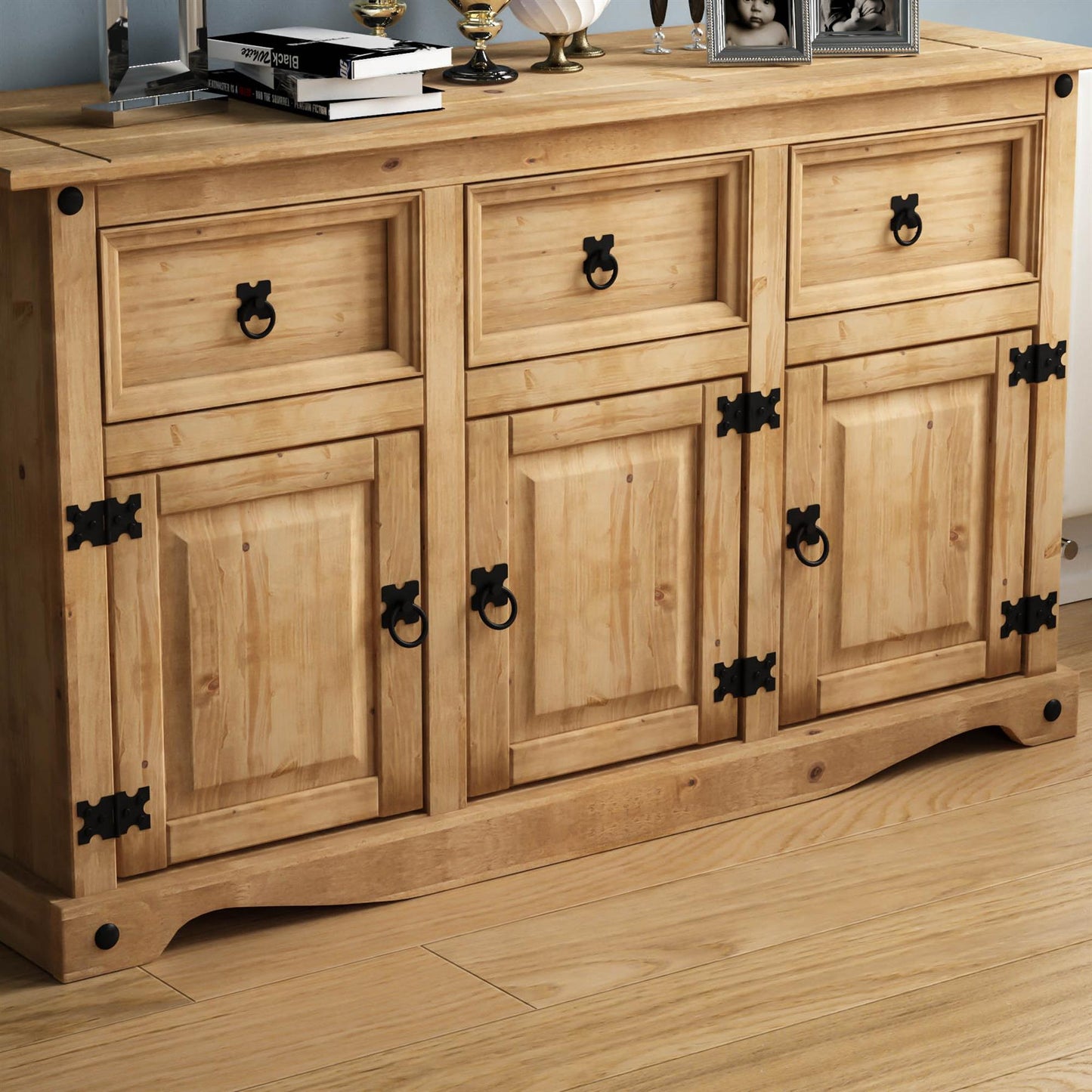 3 Door 3 Drawer Sideboard