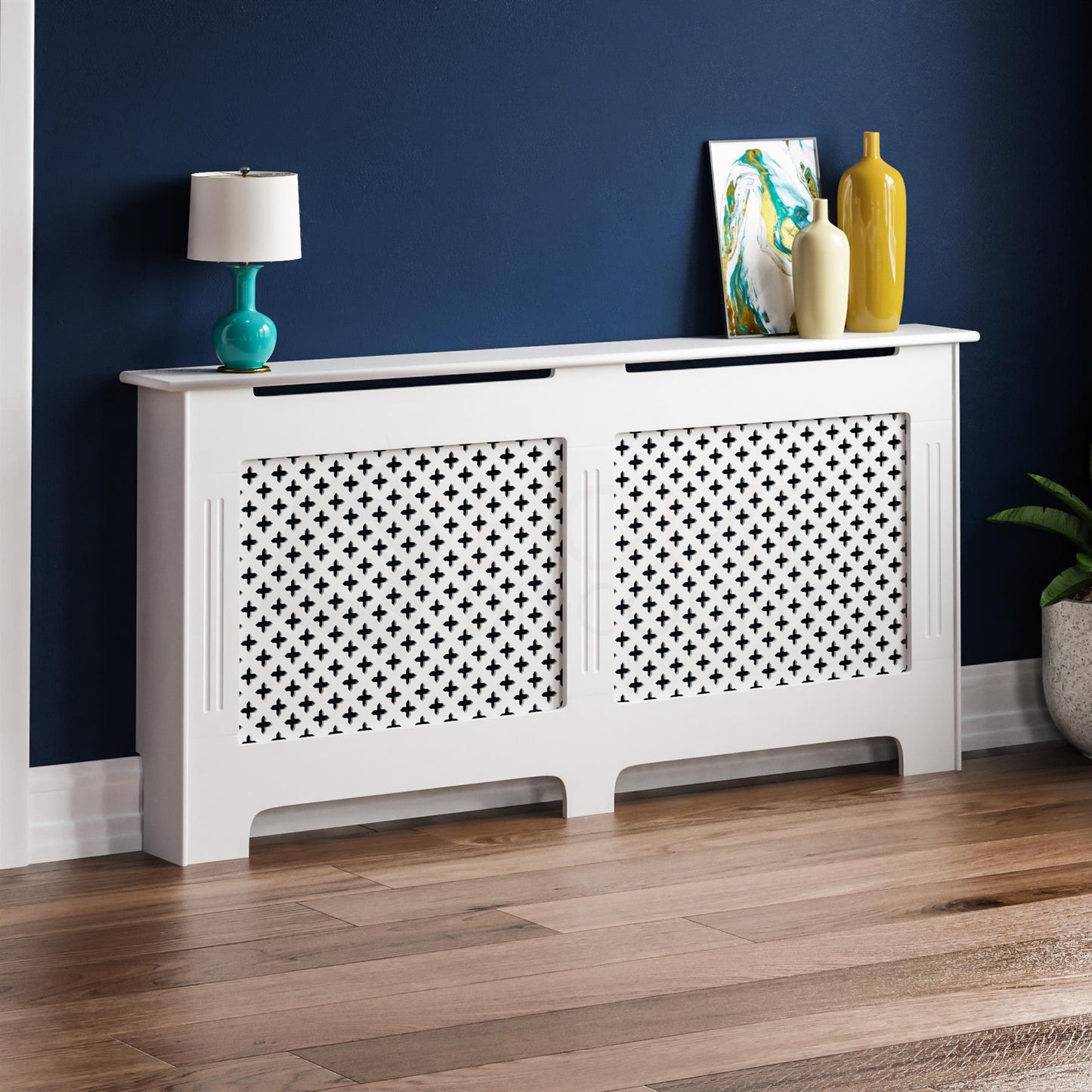 Oxford Radiator Cover White