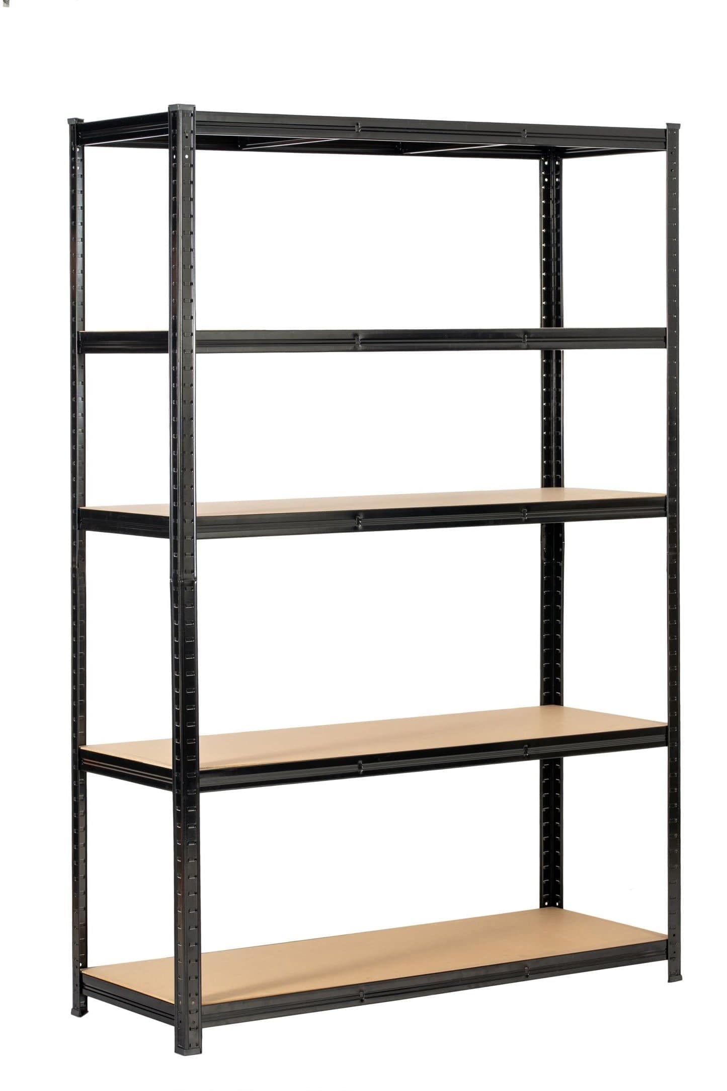 180x120x45cm Heavy Duty 5 Tier Boltess Shelving