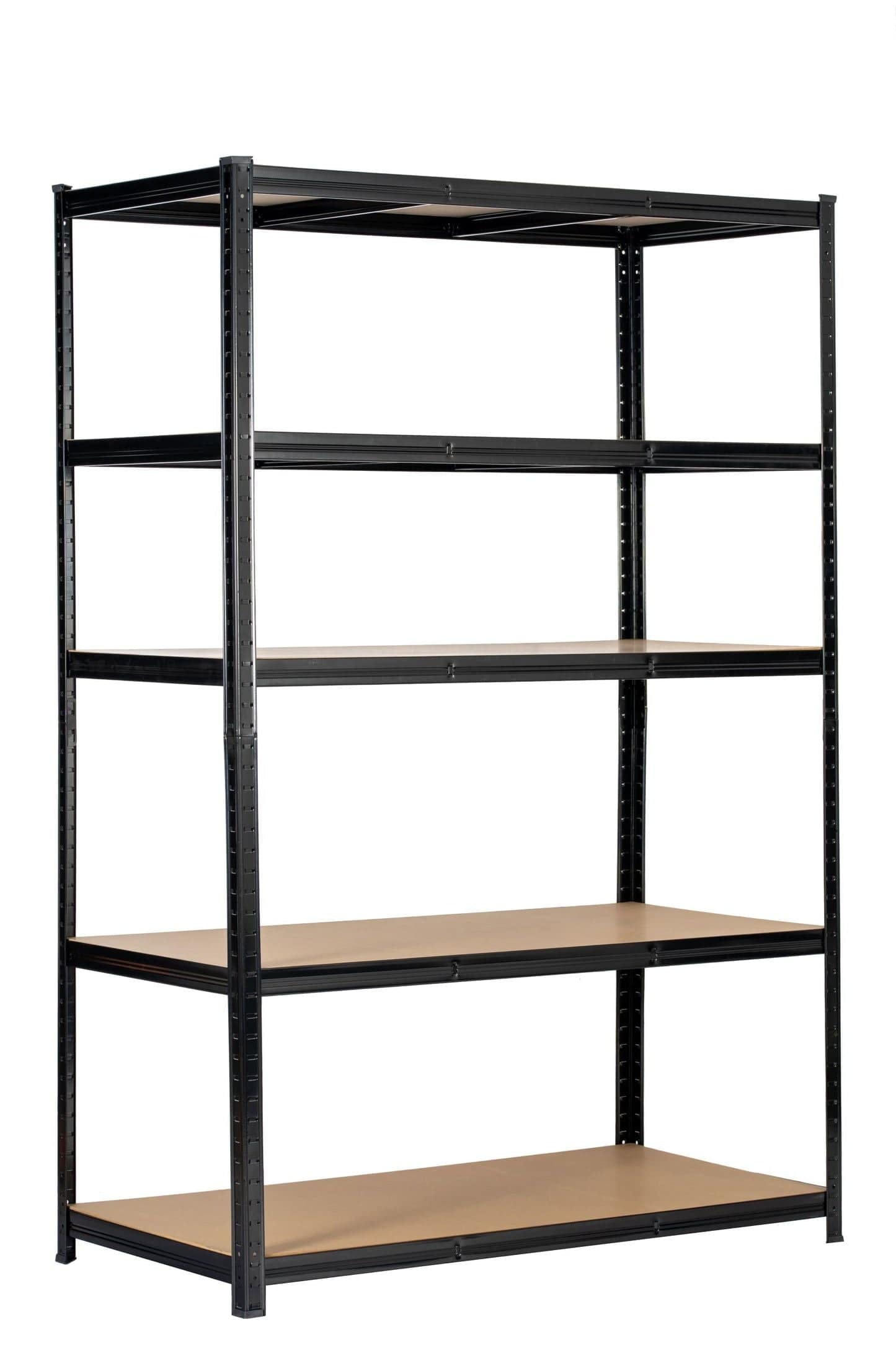 180x120x60cm Heavy Duty 5 Tier Boltess Shelving